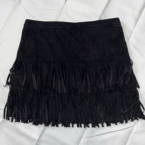 Hollister Fringed Tassel skirt